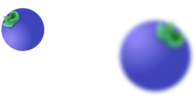 group of berries floating