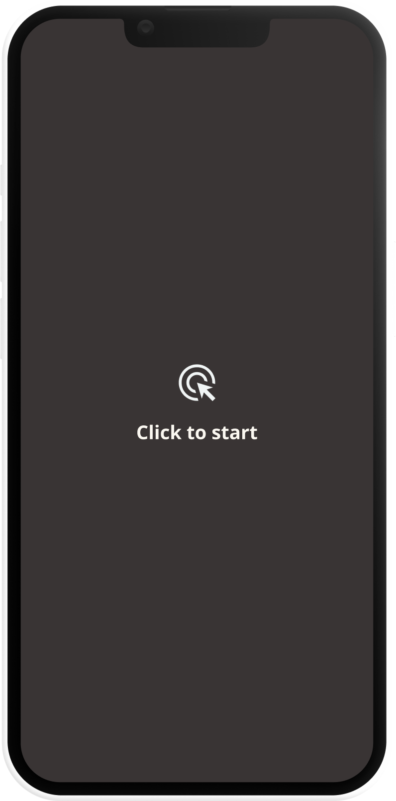 mockup d'un iphone 13