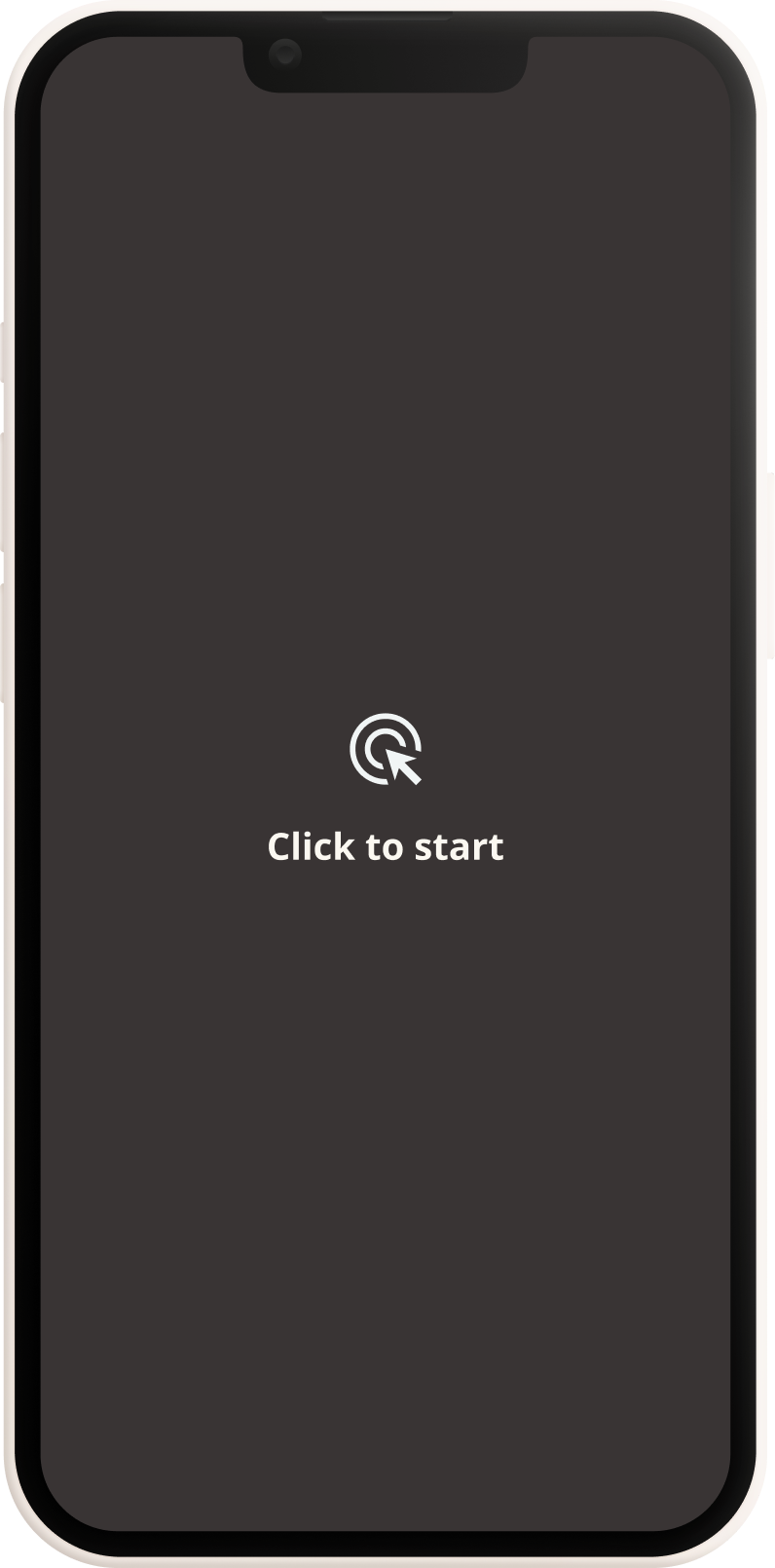 mockup d'un iphone 13